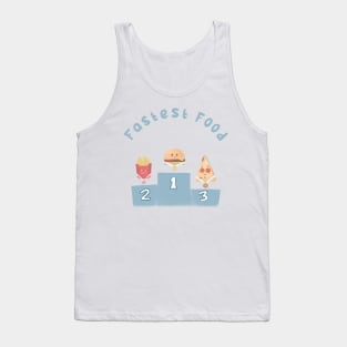 fastest food Tank Top